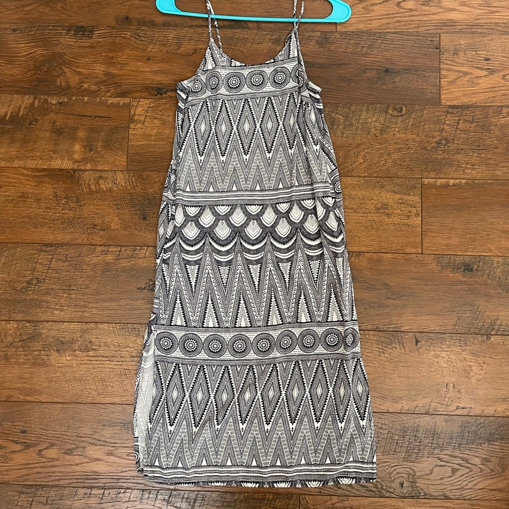 Printed Flowy Dress